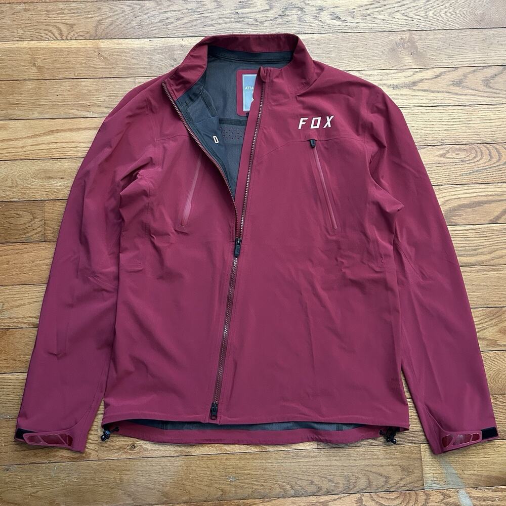 Fox Attack Pro Water Softshell Mountain Biking Cycling Full Zip Jacket Men’s XL